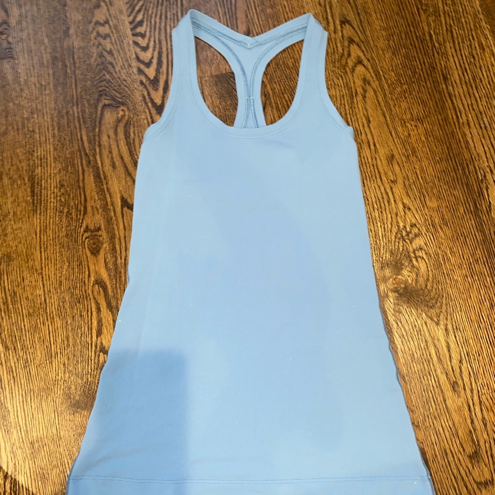 EUC Lululemon CRB light blue